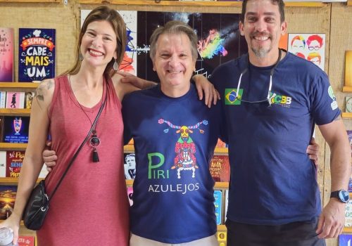 Visita ilustre na loja @cerradobalonismo